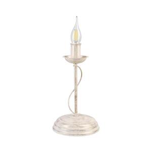 Imagine Lampă de masă ANTON 1xE14/60W/230V patină albă