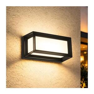Imagine BRILAGI - Aplică LED de exterior cu senzor PARKER, 12W/230V, negru, IP44