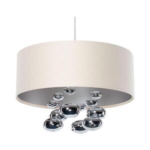 Imagine Pendul suspendat cu cablu BUBBLE, 1xE27/60W/230V, Ø 50 cm, bej