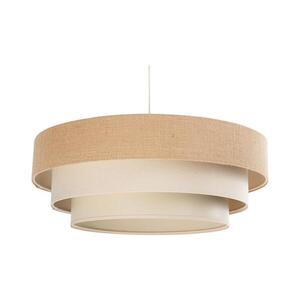 Imagine Lustră suspendată cu cablu TRINITI 1xE27/60W/230V diam. 40 cm bej/crem