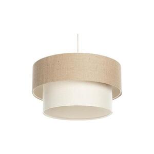 Imagine Lustru suspendat pe cablu DUO 1xE27/60W/230V Ø 40 cm bej/crem