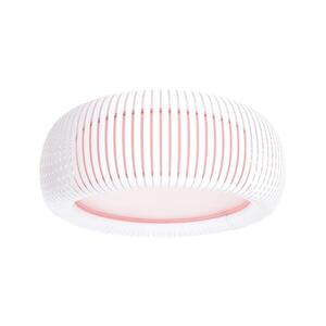 Imagine Plafonieră STRIPES, 2xE27/40W/230V, Ø 55 cm, alb/roz