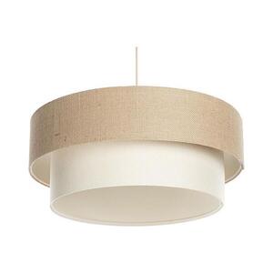 Imagine Lustră suspendată pe cablu DUO, 1xE27/60W/230V, Ø 50 cm, bej/crem
