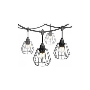 Imagine Ghirlandă decorativă de exterior CRETE 10xE27/230V 15m IP44