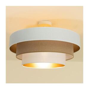 Imagine Plafonieră WENTA 1xE27/60W/230V, Ø 50 cm, bej/iută
