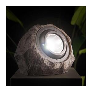 Imagine Lampă solară LED, 1, 2 V, 1000 mAh, IP44, aspect piatră