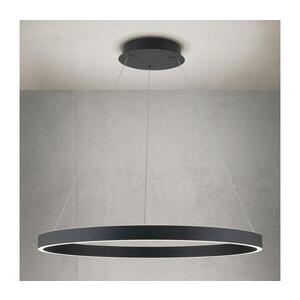 Imagine Orion KOLK - lustră LED dimabilă suspendată pe cablu, LED/80W/230V, 2700/3000/4000K, Ø 80 cm, negru