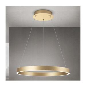 Imagine Orion - Lustru LED dimmabil suspendat pe cablu KOLK, LED/60W/230V, 2700/3000/4000K, diam. 60 cm, auriu