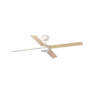 Imagine FARO RUDDER L 34355WT1S - lator LED dimabil, 18W/230V, CCT, diam. 132 cm, bej/alb WT + telecomandă