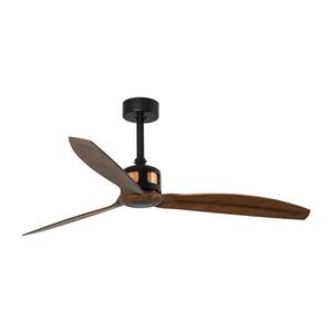 Imagine FARO 33451WT - lator de tavan COPPER FAN M Ø 128 cm, maro/negru, Wi-Fi Tuya + telecomandă