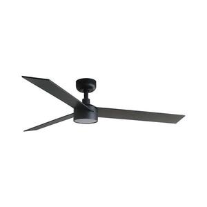 Imagine FARO RUDDER L 34298WT1S-LED lator cu LED dimabil 18W/230V, CCT, diam. 132 cm, maro/negru, WT + telecomandă