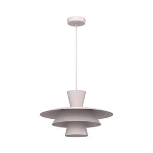 Imagine Lustră suspendată pe cablu PLATO, 1xE27/15W/230V, crem