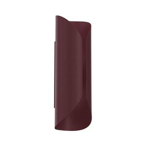 Imagine Aplica de perete BARBOS 2xG9/8W/230V burgundă