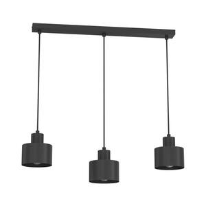 Imagine Lustră pe cablu PARKLA, 3x E27/15W/230V, negru