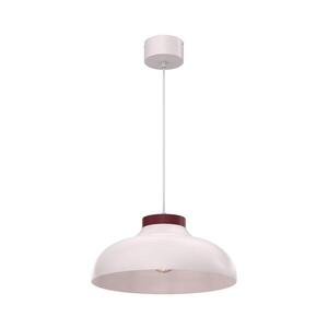 Imagine Lustră pe cablu BASCA 1xE27/15W/230V crem/vișiniu