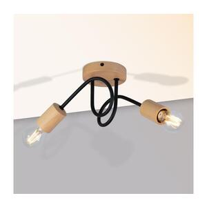Imagine Candelabru aplicat OXFORD 2xE27/15W/230V pin/negru