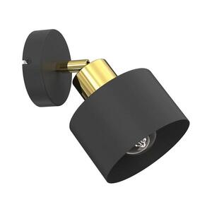 Imagine Aplica de perete tip spot PARKLA 1xE27/15W/230V negru/auriu