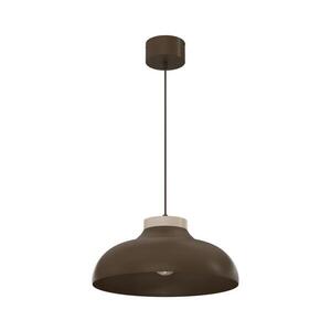 Imagine Pendul pe cablu BASCA, 1xE27/15W/230V, maro/bej