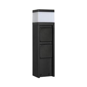 Imagine Lampă de exterior VESPER, cu 2 prize, 1xG9/5W/230V, IP44, 30 cm, neagră