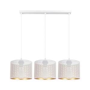 Imagine Lustră pe cablu ALDO 3xE27/60W/230V albă