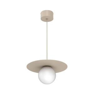 Imagine Pendul pe cablu FLAT 1xE27/15W/230V bej