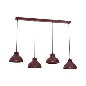Imagine Lustră pe cablu SVEN 4xE27/15W/230V burgund