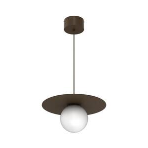 Imagine Pendul pe cablu FLAT 1xE27/15W/230V maro