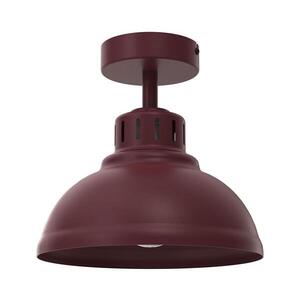 Imagine Plafonieră SVEN 1 x E27, 15 W, 230 V, Ø 21 cm, burgundiu