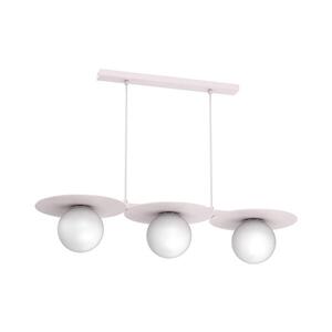 Imagine Lustră suspendată FLAT 3xE27/15W/230V crem