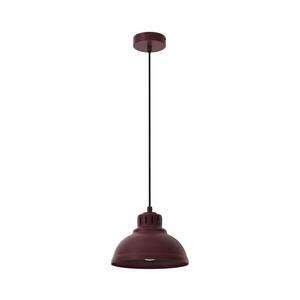 Imagine Lampă suspendată pe cablu SVEN 1xE27/15W/230V vișinie