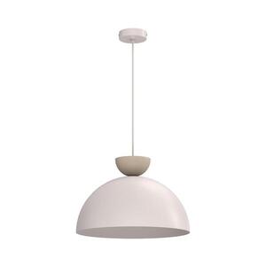Imagine Lustră suspendată pe cablu NEVIS, 1xE27/15W/230V, diametru 38 cm, crem