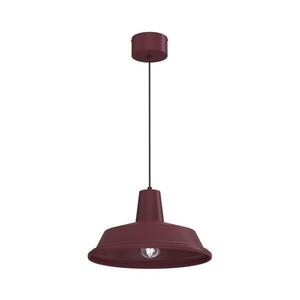 Imagine Lustră suspendată CLASS pe cablu 1xE27/15W/230V burgundiu