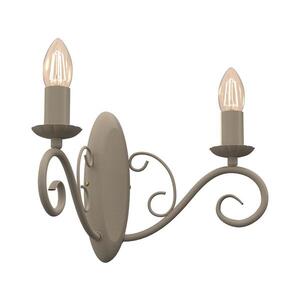 Imagine Aplică de perete MAURO, 2 x E14, 15 W, 230 V, bej