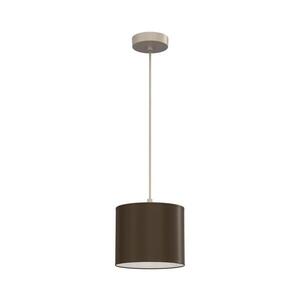 Imagine Lustră suspendată pe cablu ARDEN 1xE27/15W/230V Ø 18 cm bej/maro