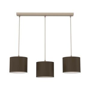 Imagine Candelabru pe cablu ARDEN 3xE27/15W/230V bej/maro