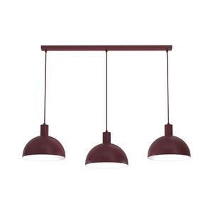Imagine Lustră pe cablu HANDA 3xE27/15W/230V vișiniu