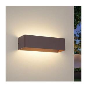 Imagine BRILAGI - Lampă de perete LED pentru exterior DONNANI LED/12W/230V 30 cm maro IP44