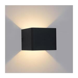 Imagine BRILAGI - Aplică de perete pentru exterior DONNANI LED/5W/230V 10 cm neagră IP44