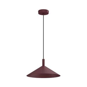 Imagine Lustră pe cablu ANEGA, 1x soclu GX53, 15 W, 230 V, diametru 30 cm, burgund