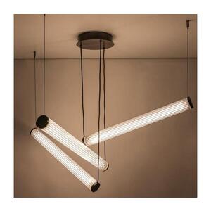 Imagine Zuma Line 1238 - Lustră suspendată LED dimabilă pe cablu COMO LED/64W/230V 2700-6500K, neagră, cu telecomandă