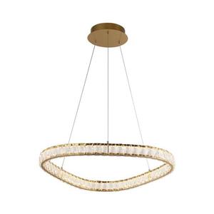 Imagine LUXERA 46151 - Lustră LED pe cablu MIST LED/43W/230V 4000K auriu