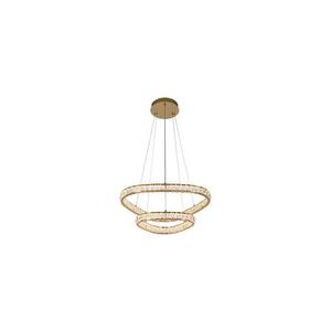 Imagine LUXERA 46152 - Lustră LED pe cablu MIST LED/65W/230V 4000K auriu