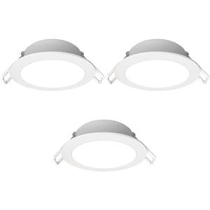 Imagine - Set 3x spoturi LED încastrate pentru baie LED/4, 8W/230V IP65 alb
