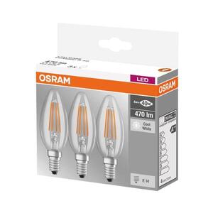 Imagine SET 3x Bec LED BASE B40 E14/4W/230V 4000K – Osram