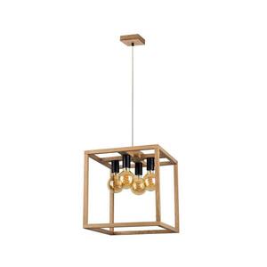 Imagine Lustră pe cablu 61540474 KAGO 4xE27/60W/230V