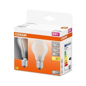 Imagine SET 2x Bec LED A60 E27/6, 5W/230V 2700K Osram