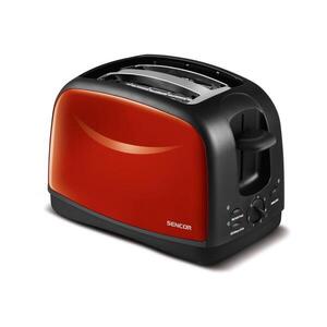 Imagine Prăjitor de pâine cu două fante 850W/230V roșu Sencor
