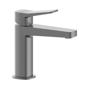 Imagine KFA Armatura 4522-815-61 - Baterie pentru lavoar MALAGA cu l pop-up, 15, 9 cm, gri metalic