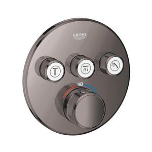 Imagine GROHE 29121A00 - Baterie termostatică de duș încastrată GROHTHERM SMARTCONTROL, grafit