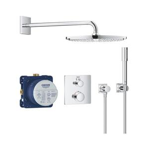 Imagine GROHE 34730000 - Set de duș GROHTHERM Rainshower Cosmopolitan 310 422 mm, crom